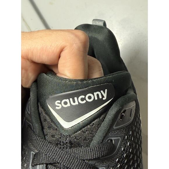 Saucony Guide 17 Women’s Running Shoes Size 9 W Black Gray PWRRUN – Excellent - Picture 15 of 16